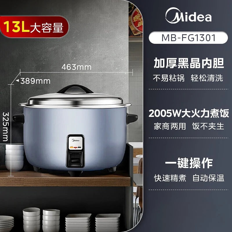 HAOYUNMA Commercial Electric Rice Cooker With Nonstick Pot