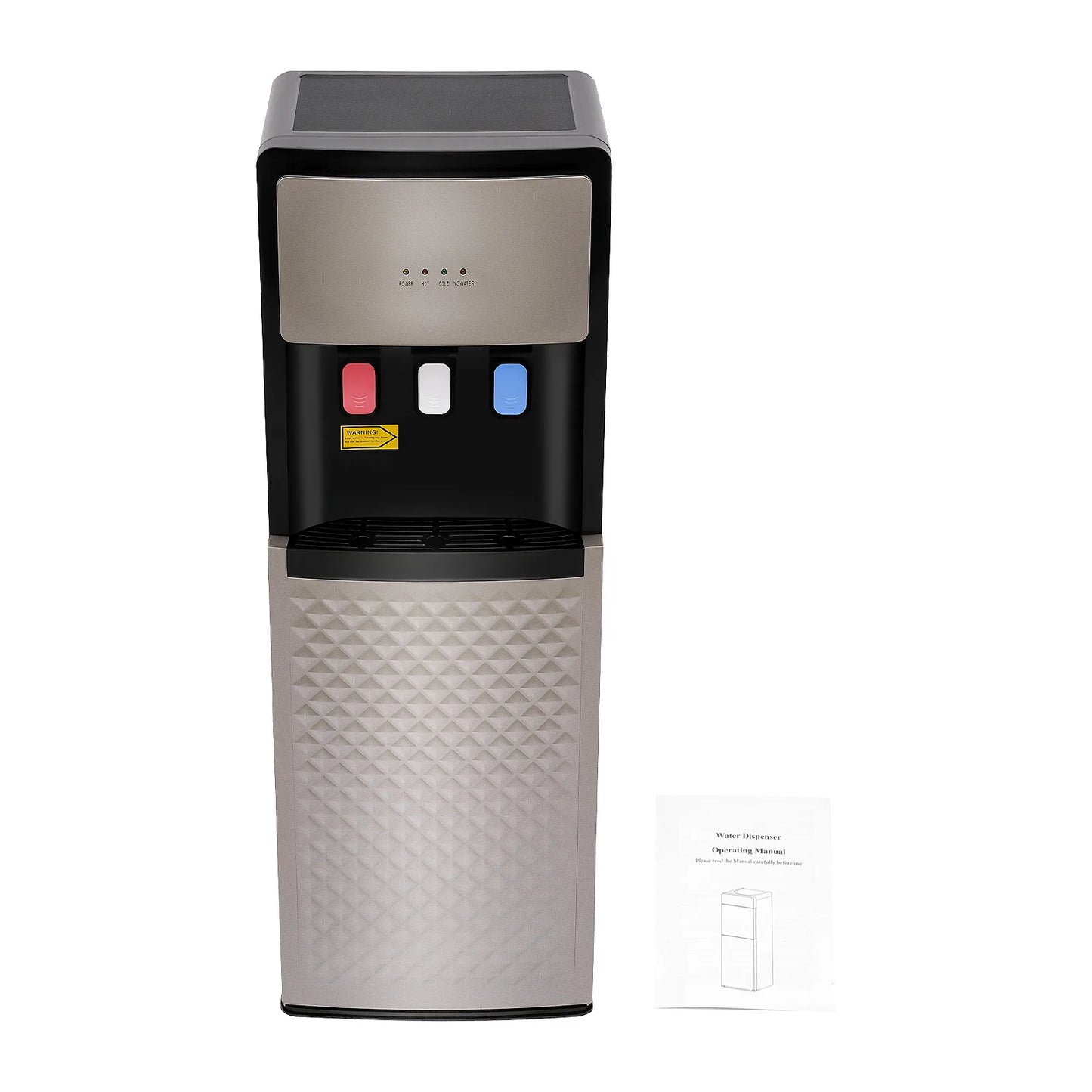 US 110V Bottom-Loading Hot Cold Water Dispenser 500W