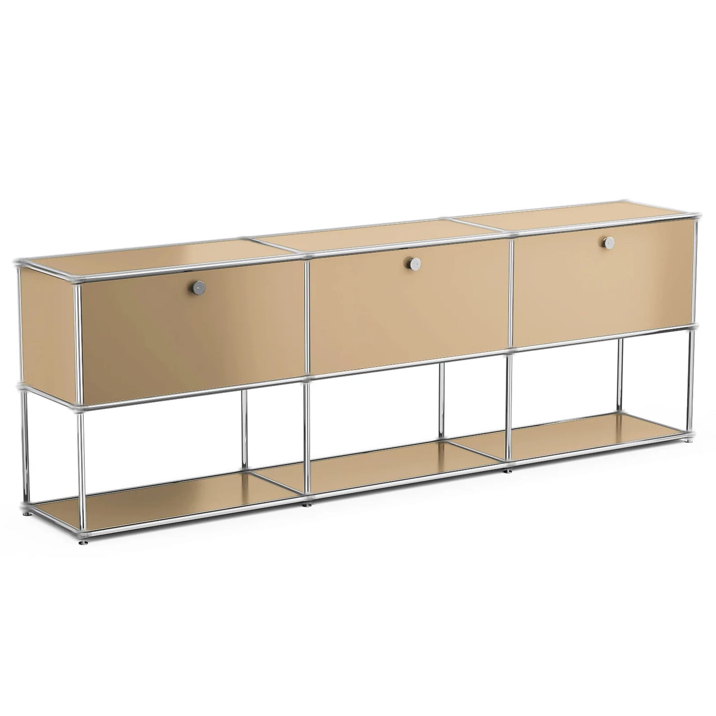 Stainless Steel Storage Cabinet For Living Room And Home Office