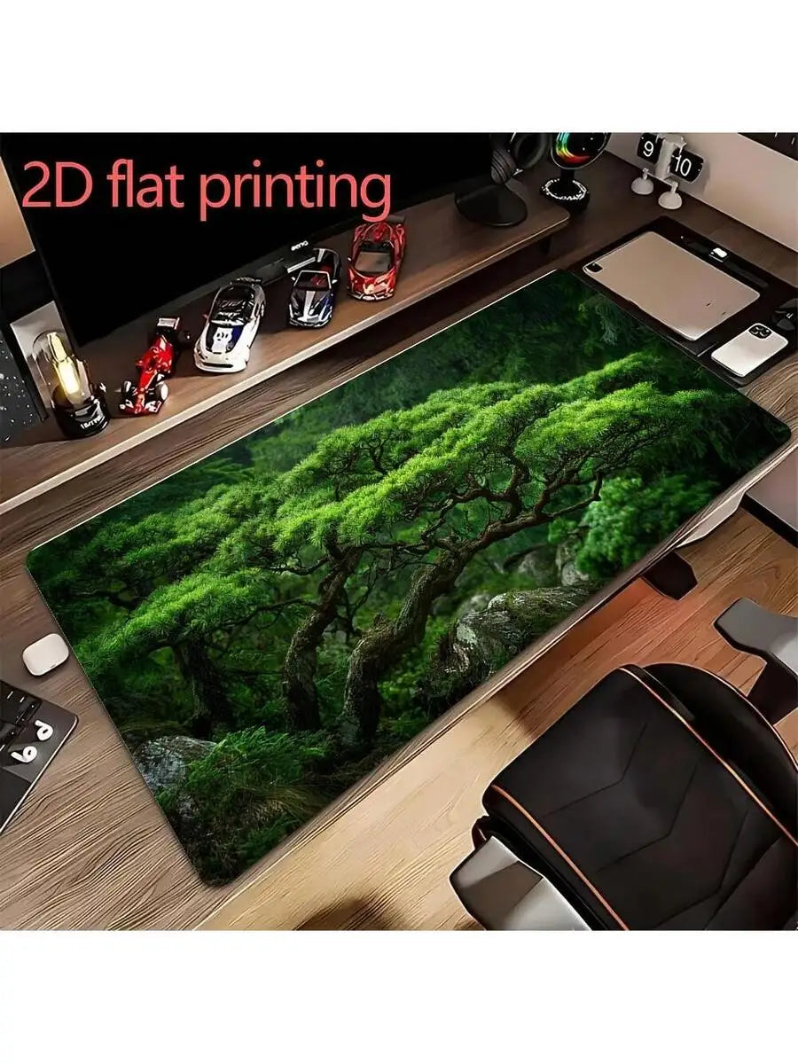 Gaming Mouse Pad Desk Mat With Non Slip Rubber Base