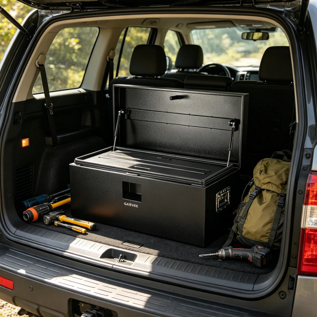 Garvee Truck Bed Tool Box Trailer Storage Organizer