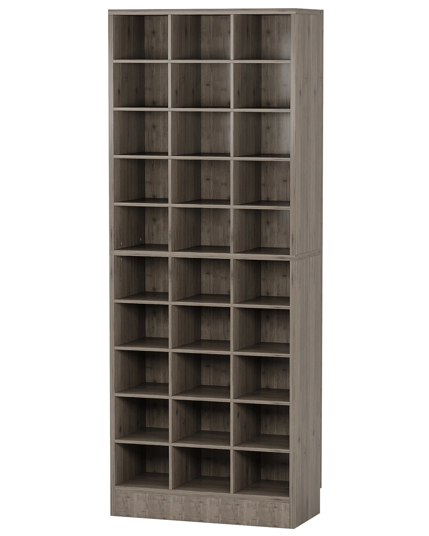 Tribesigns Wooden Shoe Cabinet Display Rack Stand Organizer