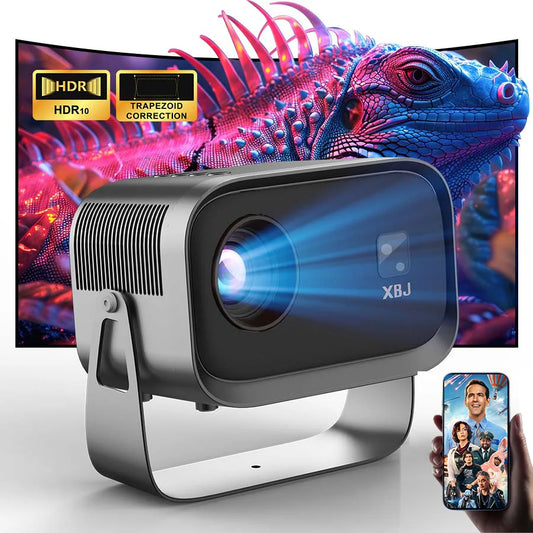 4K Outdoor Projector With WiFi Builtin Speaker And HDMI BT