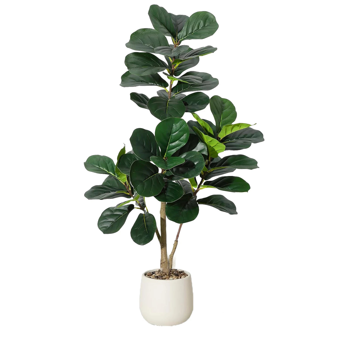 HiMISS Artificial Fiddle Leaf Fig Floor Tree For Home Decor