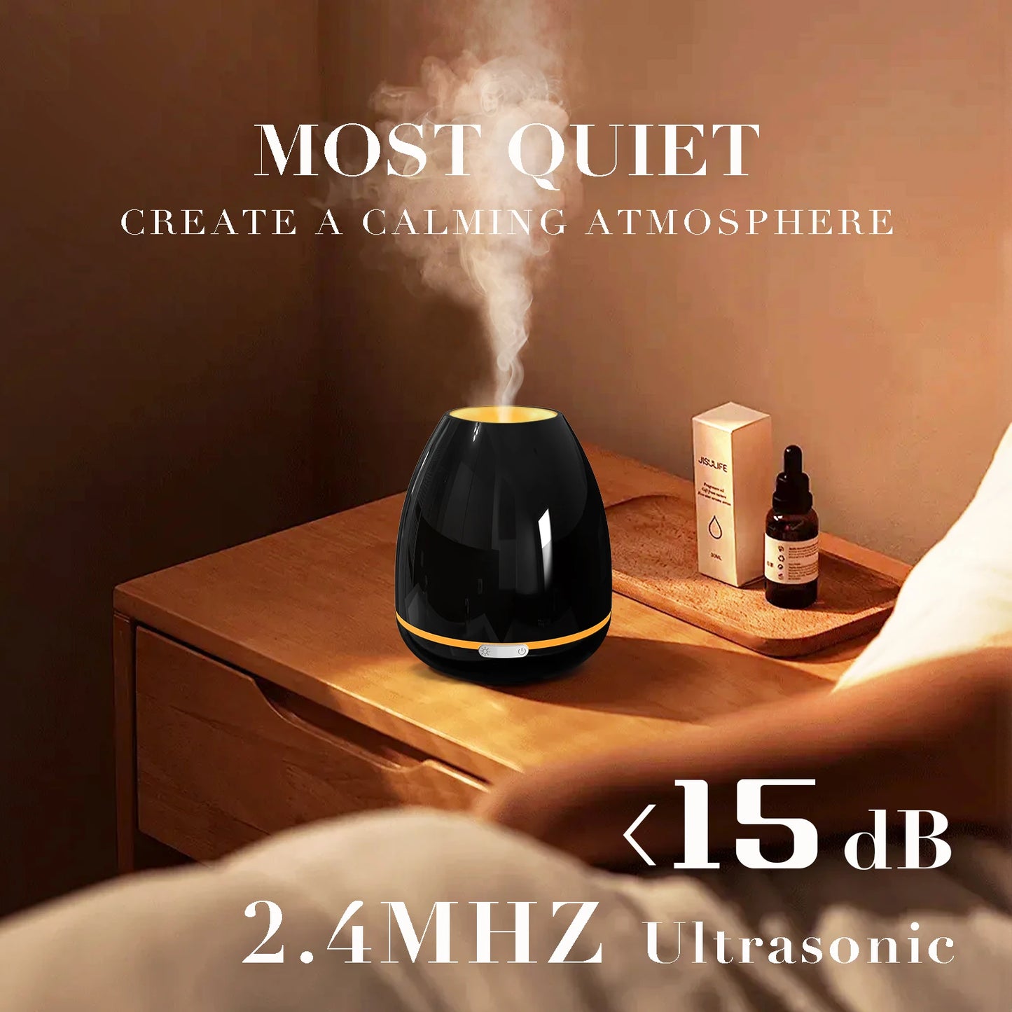 Fashome Desktop Ultrasonic Aromatherapy Diffuser With Cool Mist
