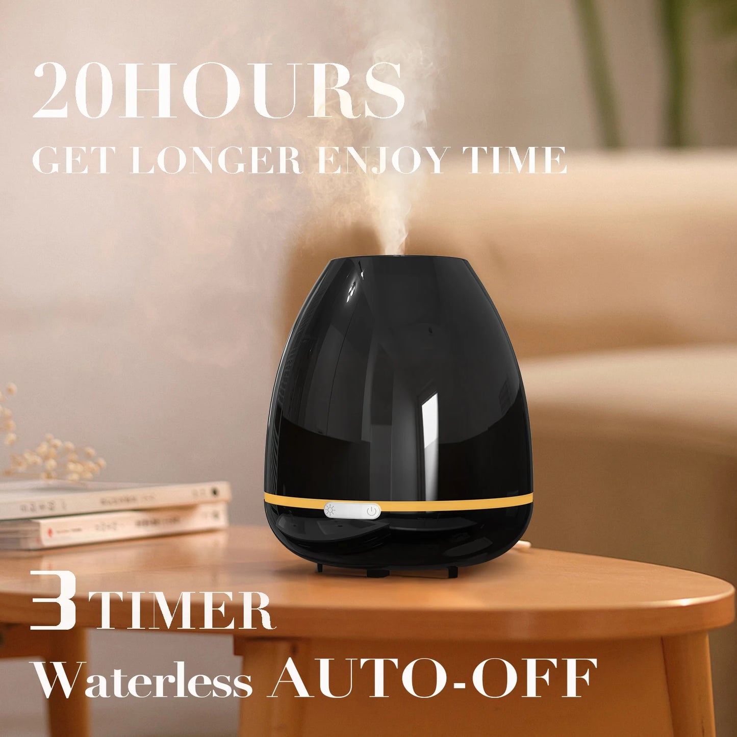 Fashome Desktop Ultrasonic Aromatherapy Diffuser With Cool Mist
