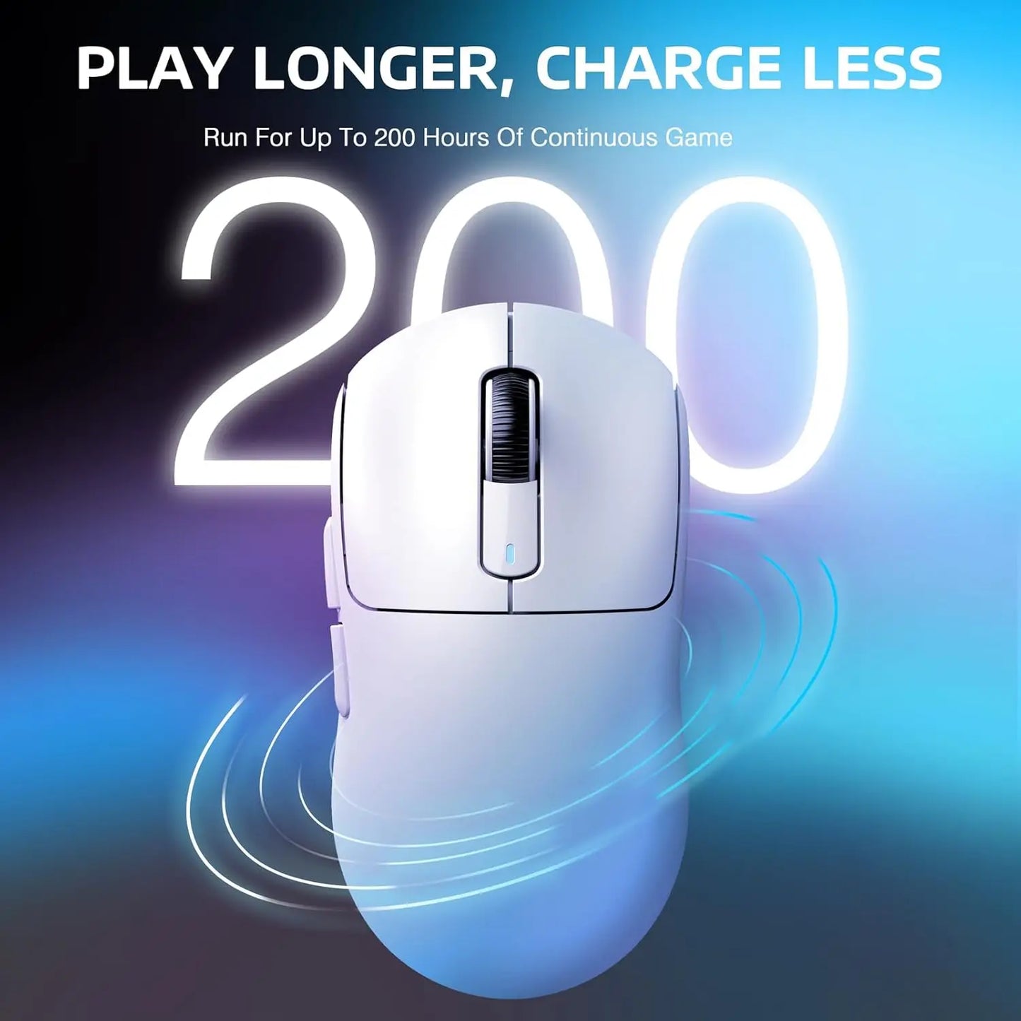 Attack Shark X3 Wireless Gaming Mouse With PAW3395 Sensor
