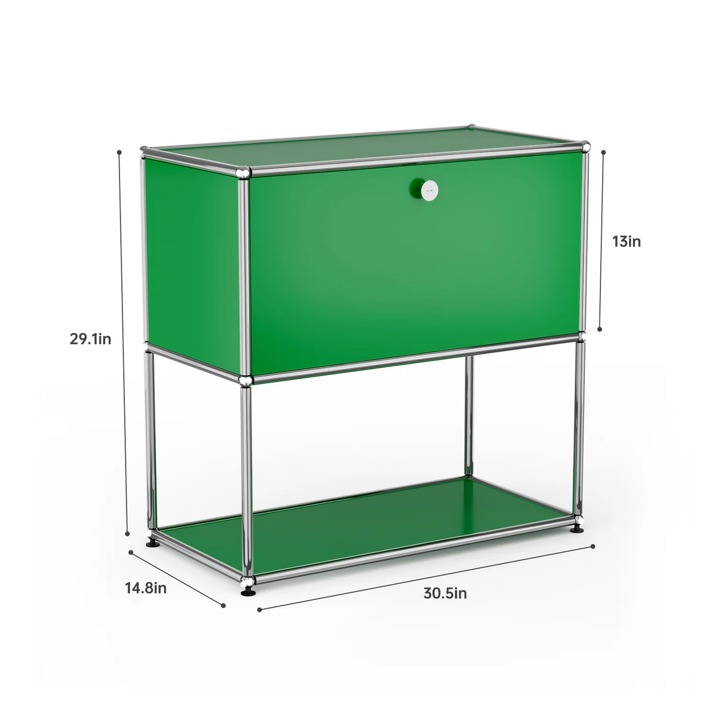 Stainless Steel Storage Cabinet For Living Room And Home Office