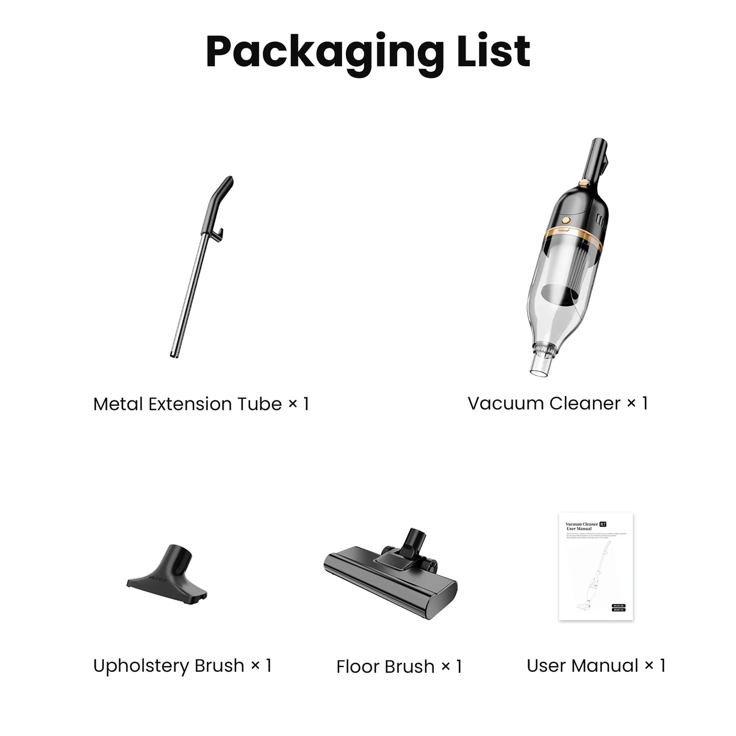 INSE Corded Vacuum Cleaner R7 R6X R3S 3In1 Lightweight