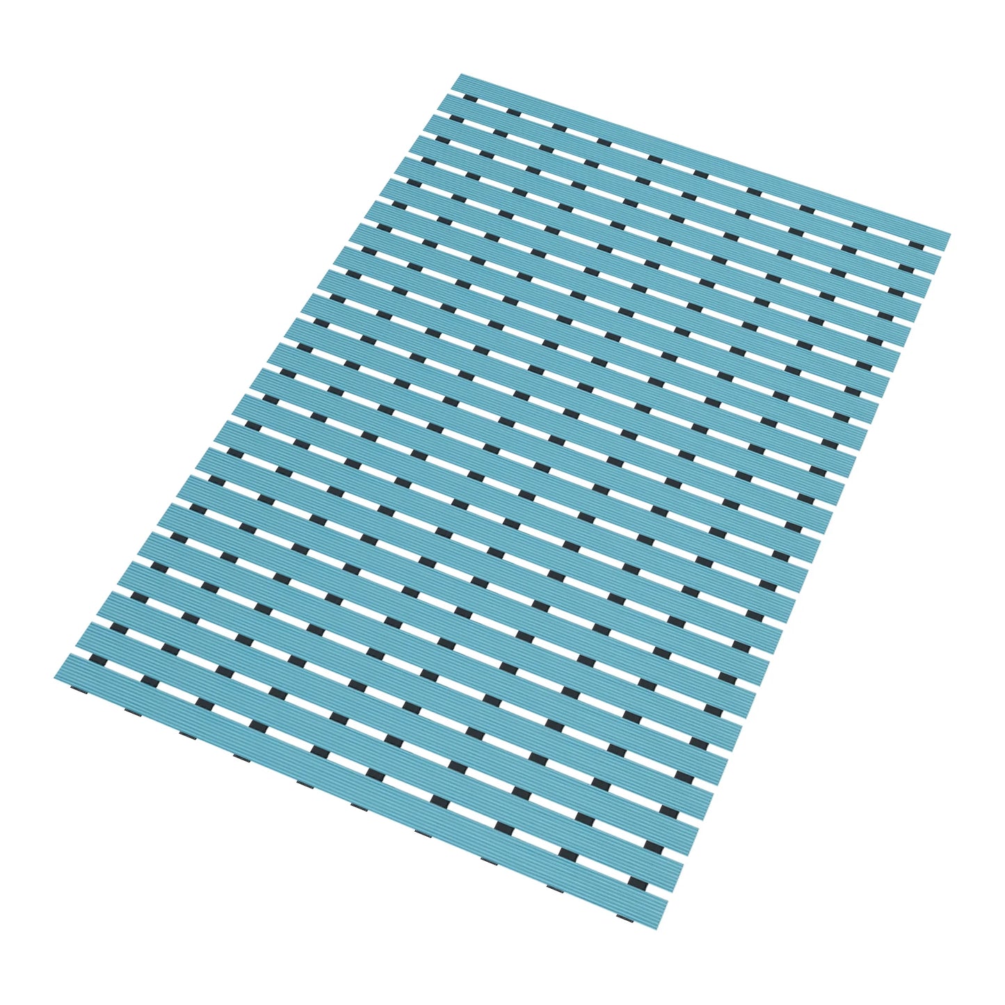 Bymaocar PVC Shower Mat Non Slip Bathroom Floor Mat With Drainage Holes