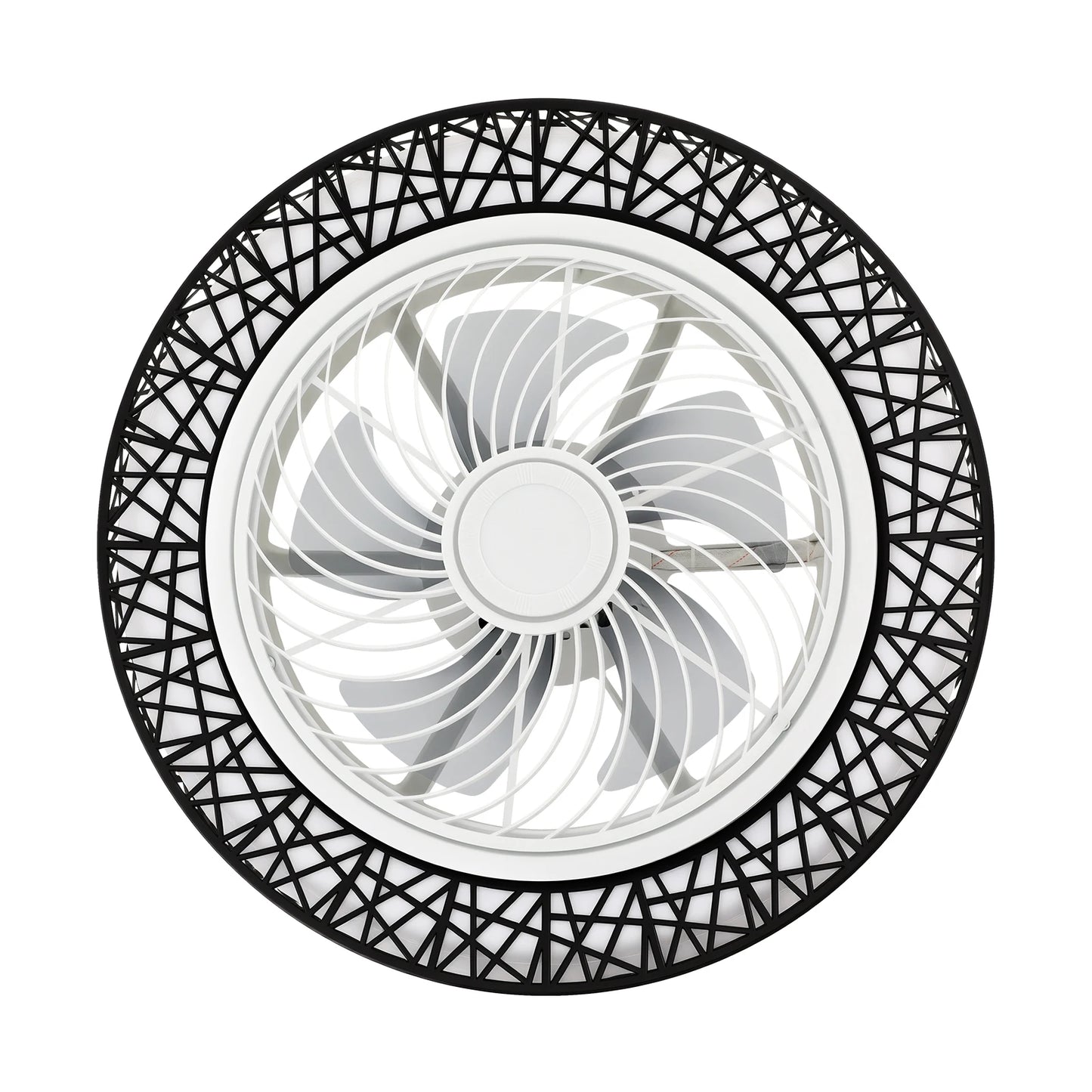 Ceiling Fan Light With Remote Control Quiet 35dB For Bedroom