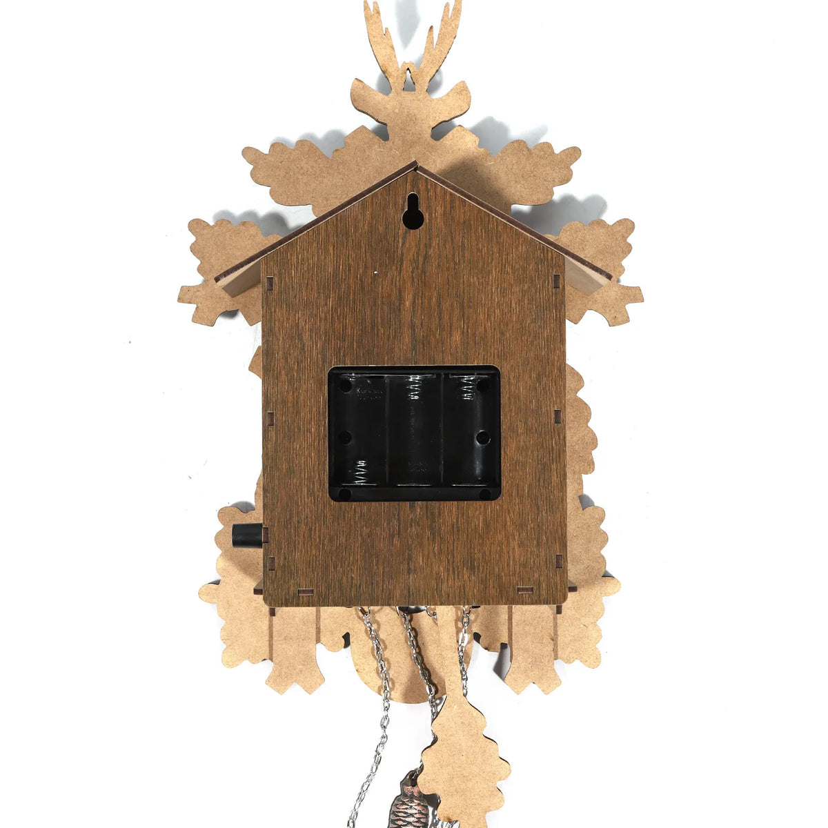 Vintage German Forest Wooden Wall Clock Hunter Home Decor