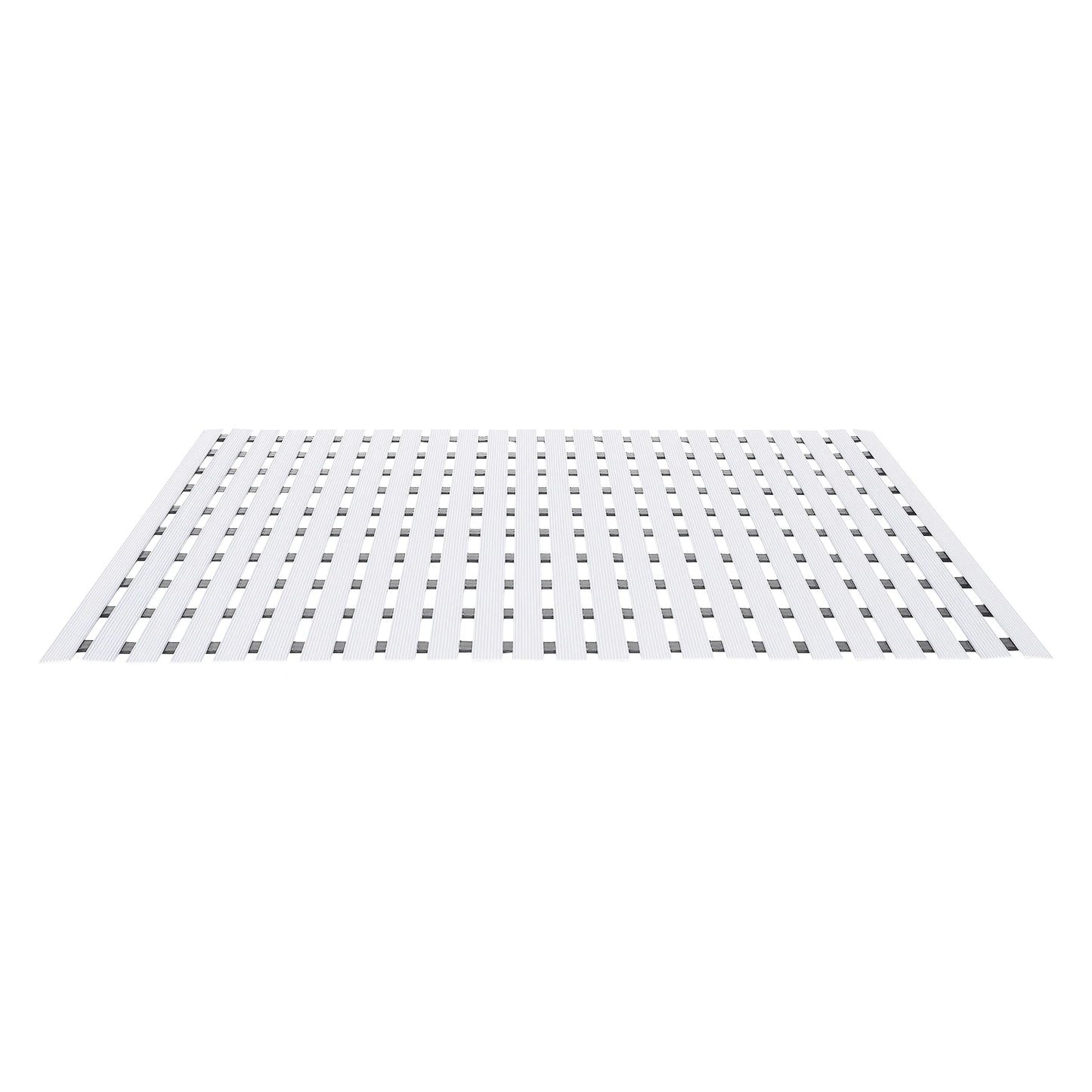 Bymaocar PVC Shower Mat Non Slip Bathroom Floor Mat With Drainage Holes