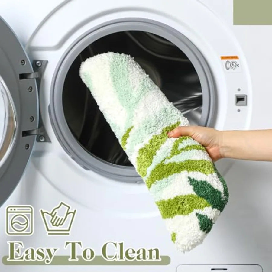Leaves Toilet Seat Covers Microfiber Plush Lid Cover