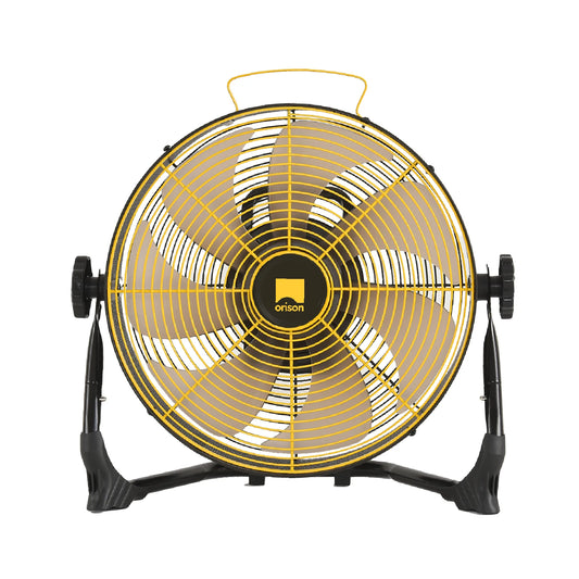 Orison Portable Battery-Operated High-Velocity Floor Fan Cordless For Camping