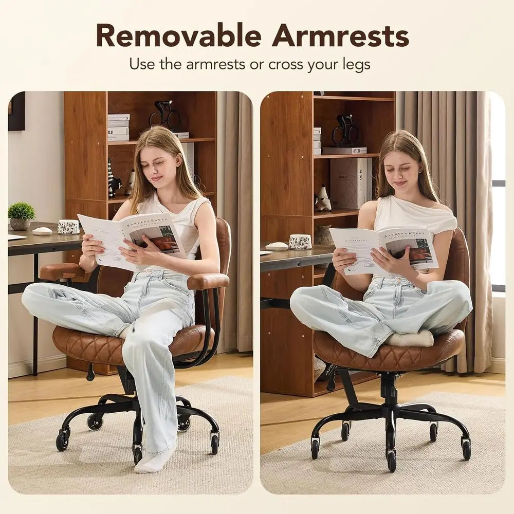 Ergonomic Desk Chair With Adjustable Height And Casters