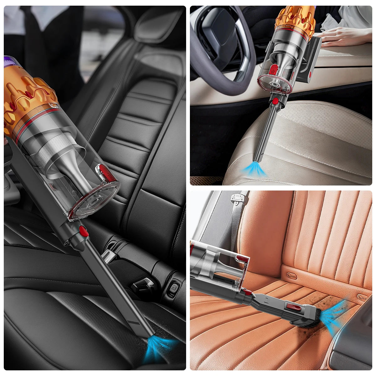 E.LUO Wireless Handheld Vacuum Cleaner With Brushless Motor