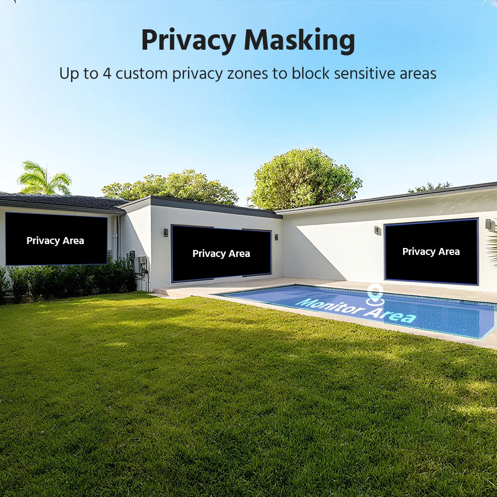 ANNKE 4CH Wireless Security Camera System 4MP NVR With Alexa