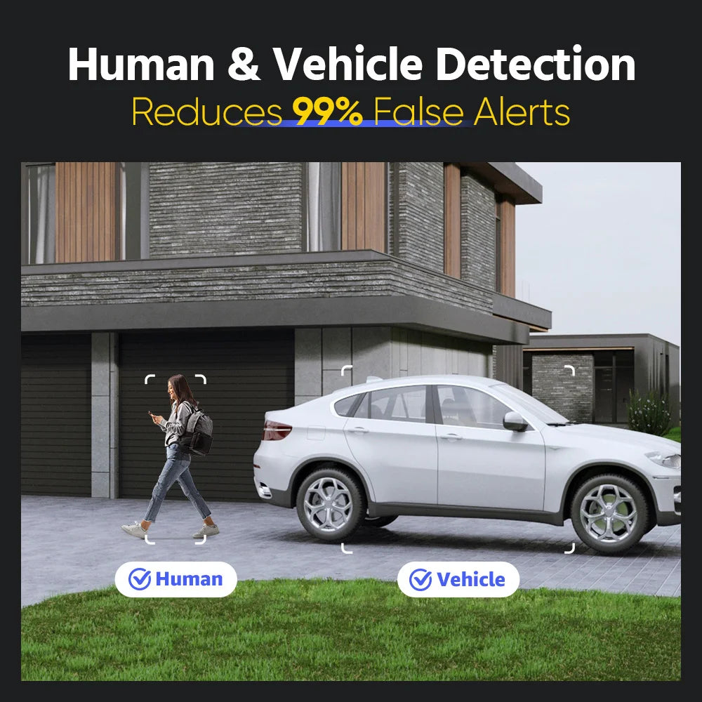 ANNKE 12MP Outdoor PoE Security Camera With Dual Light Night Vision