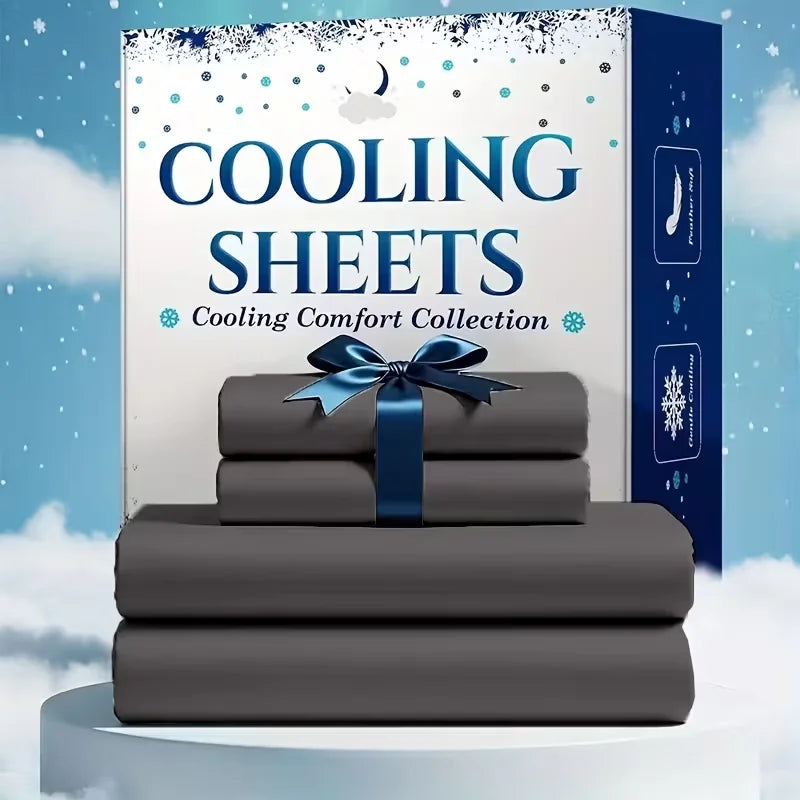 Bamboo Viscose Cooling Sheet Set For Comfortable Sleep