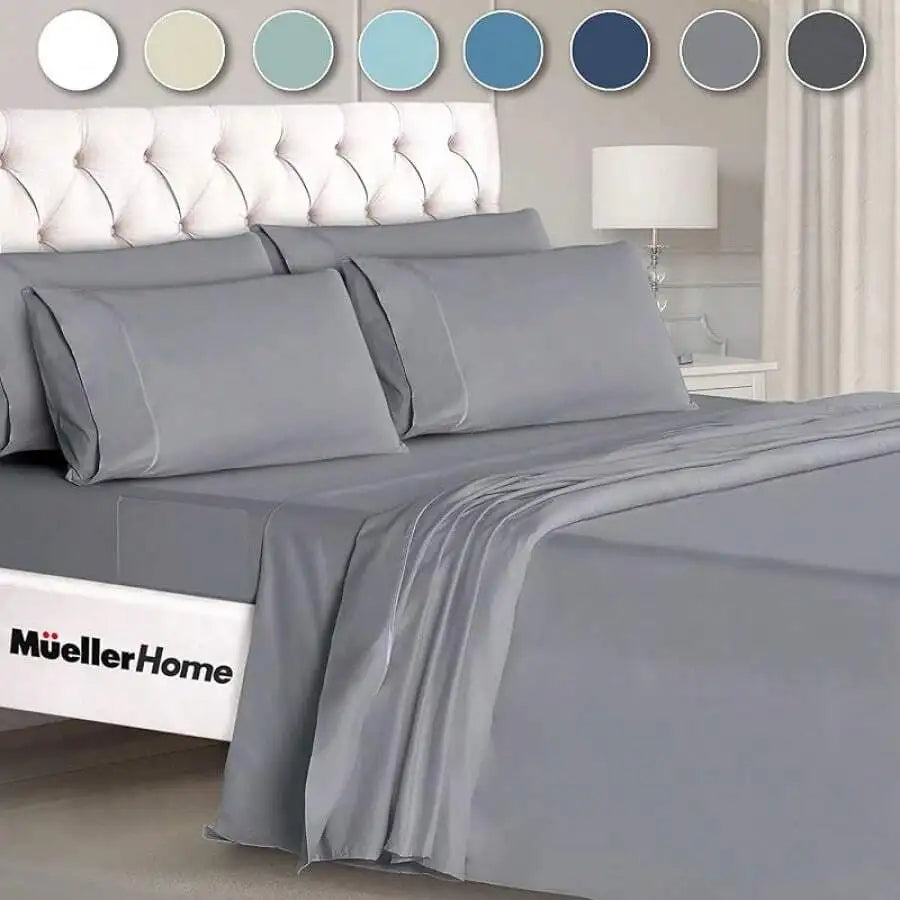 Ultra-Soft Luxury Sheet Set 600 Thread Count Deep Pocket