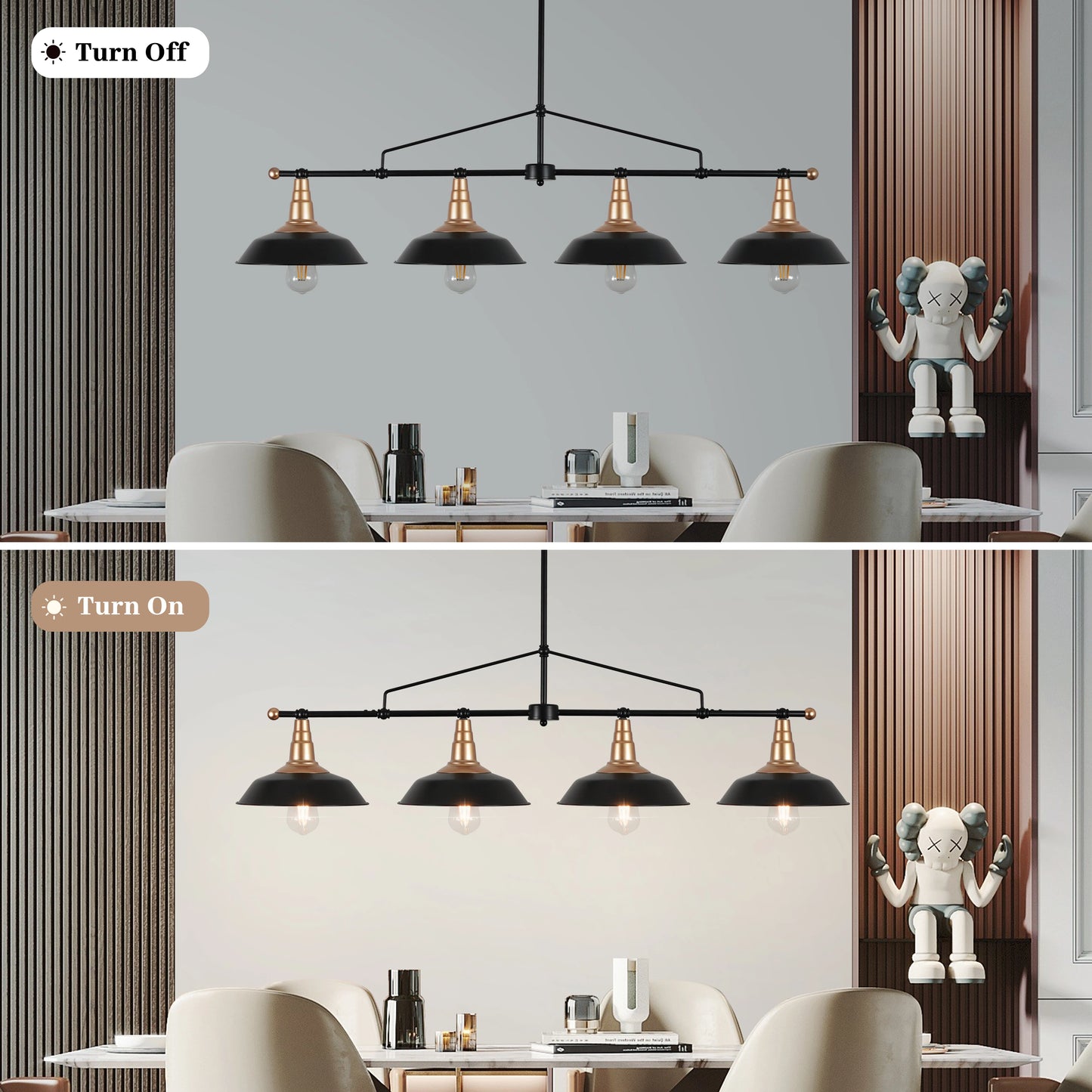 Farmhouse Style Chandeliers For Dining Room And Living Spaces