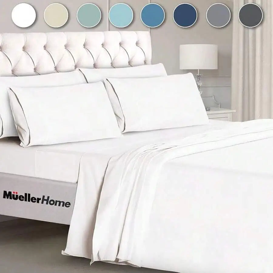 Ultra-Soft Luxury Sheet Set 600 Thread Count Deep Pocket