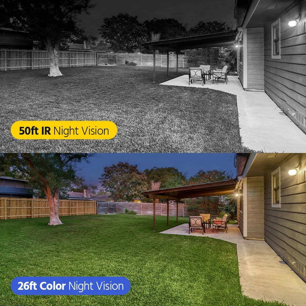 ANNKE Wireless 4MP Solar Outdoor CCTV System With NVR PTZ
