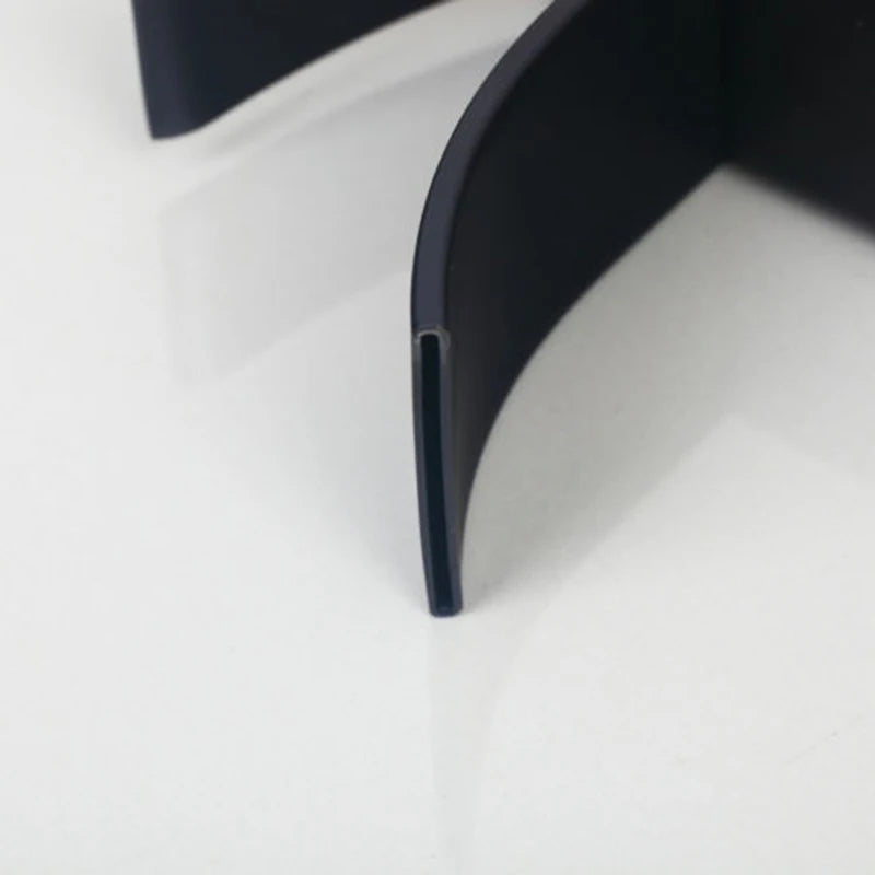 JIENI Tempered Glass Waterfall Basin and Brass Faucet Set