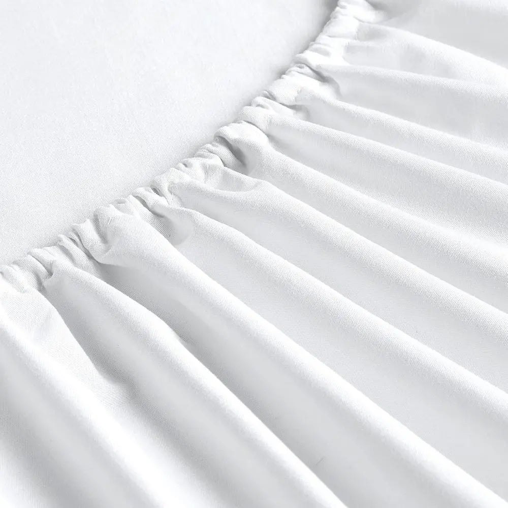 Fitted Microfiber Sheets Bulk Pack 6 Deep Pocket For Home