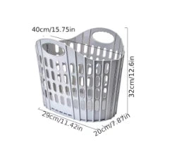 Foldable Portable Laundry Basket For Household Storage