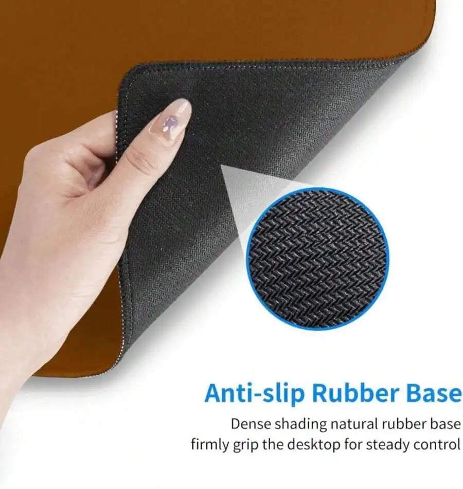 Extended Gaming Mouse Pad Desk Mat With Stitched Edges