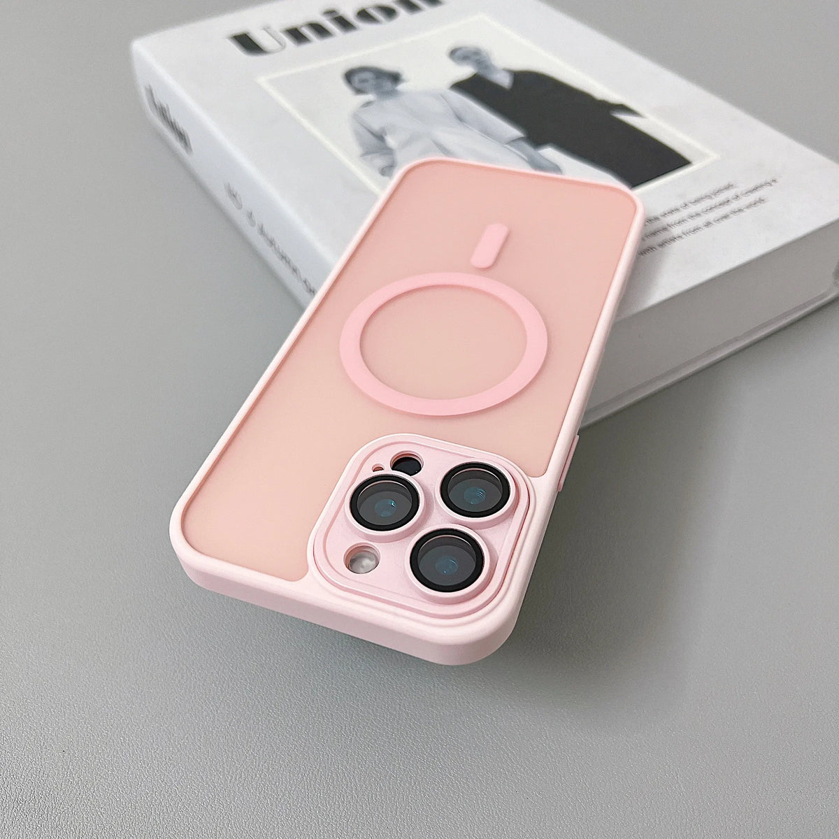 KESUFEIDA Magnetic Matte Shockproof Phone Case For iPhone MagSafe