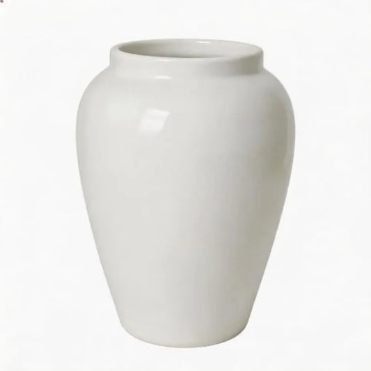 Ceramic Vase Vitreous China for Home Decor Heavyweight Centerpiece