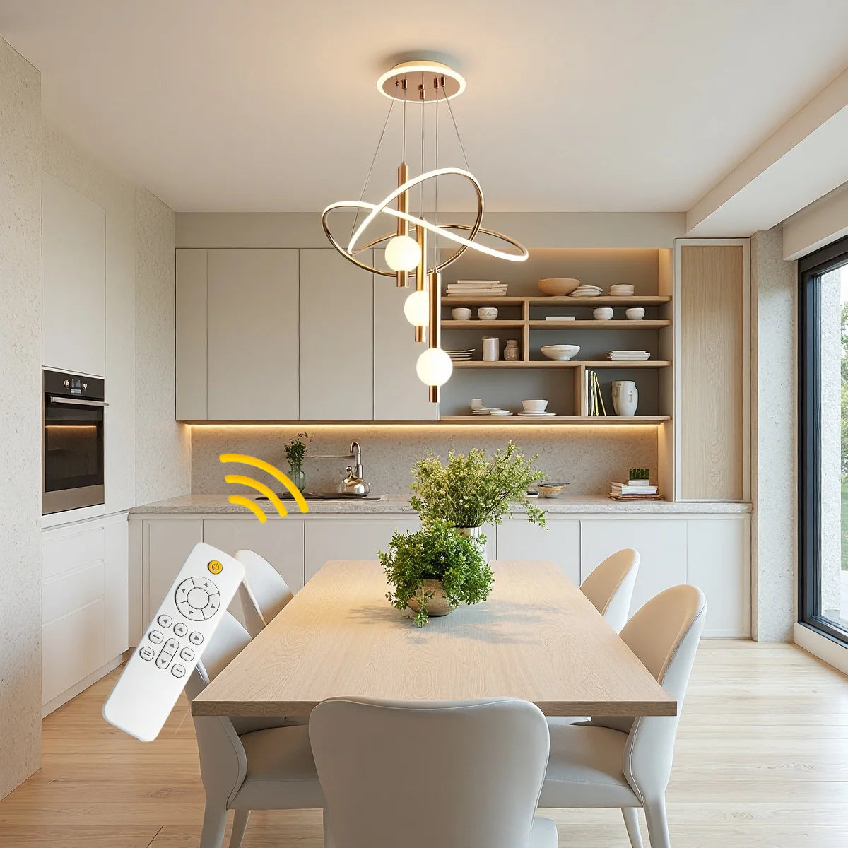 Lollipop LED Pendant Light With Three Lighting Modes