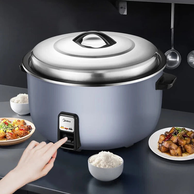 HAOYUNMA Commercial Electric Rice Cooker With Nonstick Pot