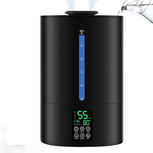 Ultra Quiet Hot Cool Mist Humidifier With 360 Nozzle