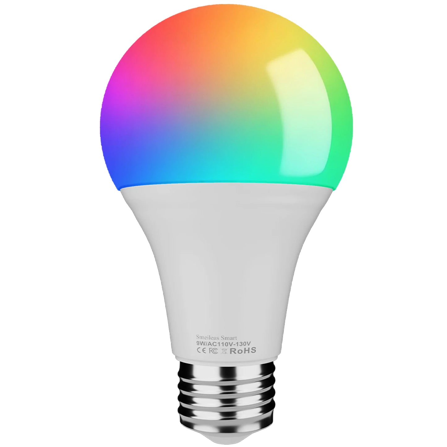 Smeileas Smart RGBCW LED Bulbs 4 Pack With Music Sync