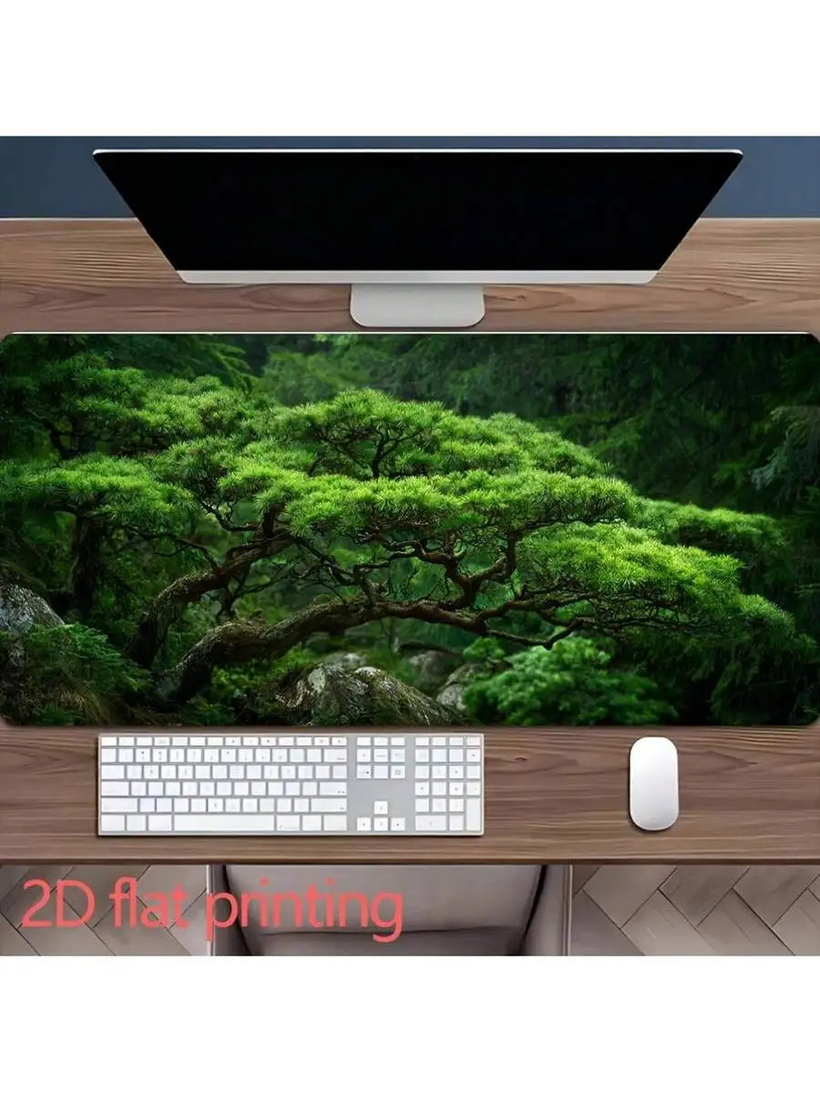 Gaming Mouse Pad Desk Mat With Non Slip Rubber Base