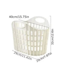 Foldable Portable Laundry Basket For Household Storage