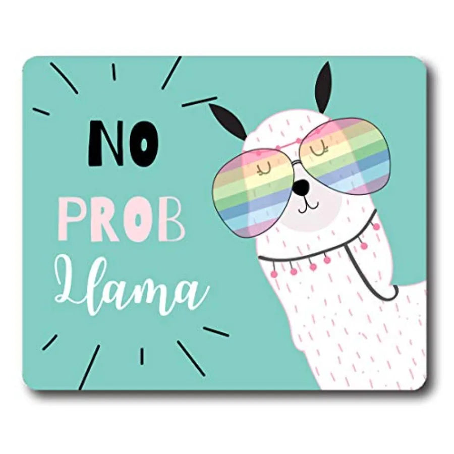 Sunset Wooden Pier Mouse Pad with Non Slip Rubber Base