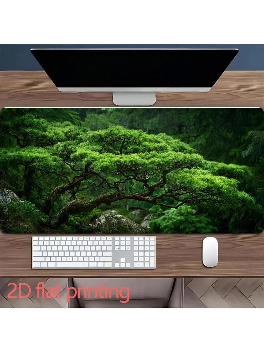 Gaming Mouse Pad Desk Mat With Non Slip Rubber Base