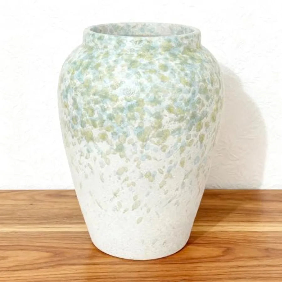 Ceramic Vase Vitreous China for Home Decor Heavyweight Centerpiece