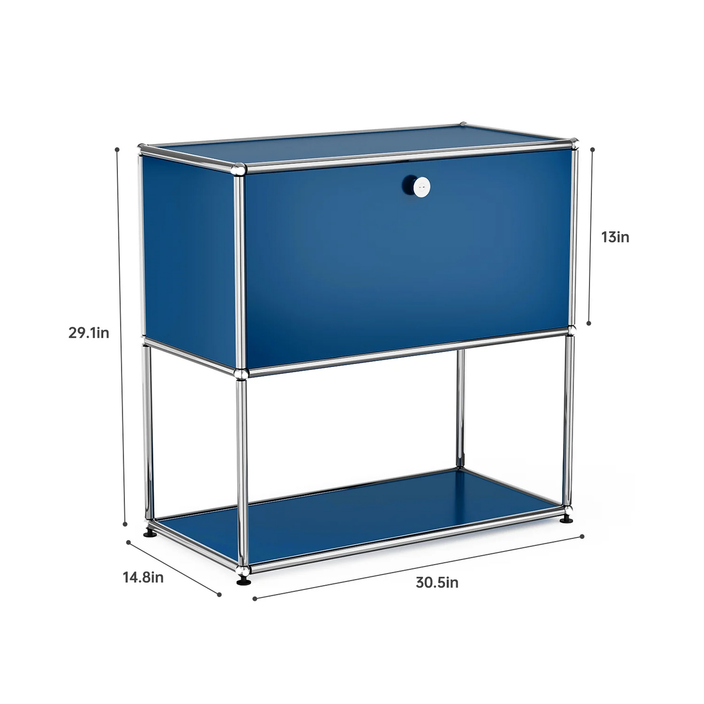 Stainless Steel Storage Cabinet For Living Room And Home Office