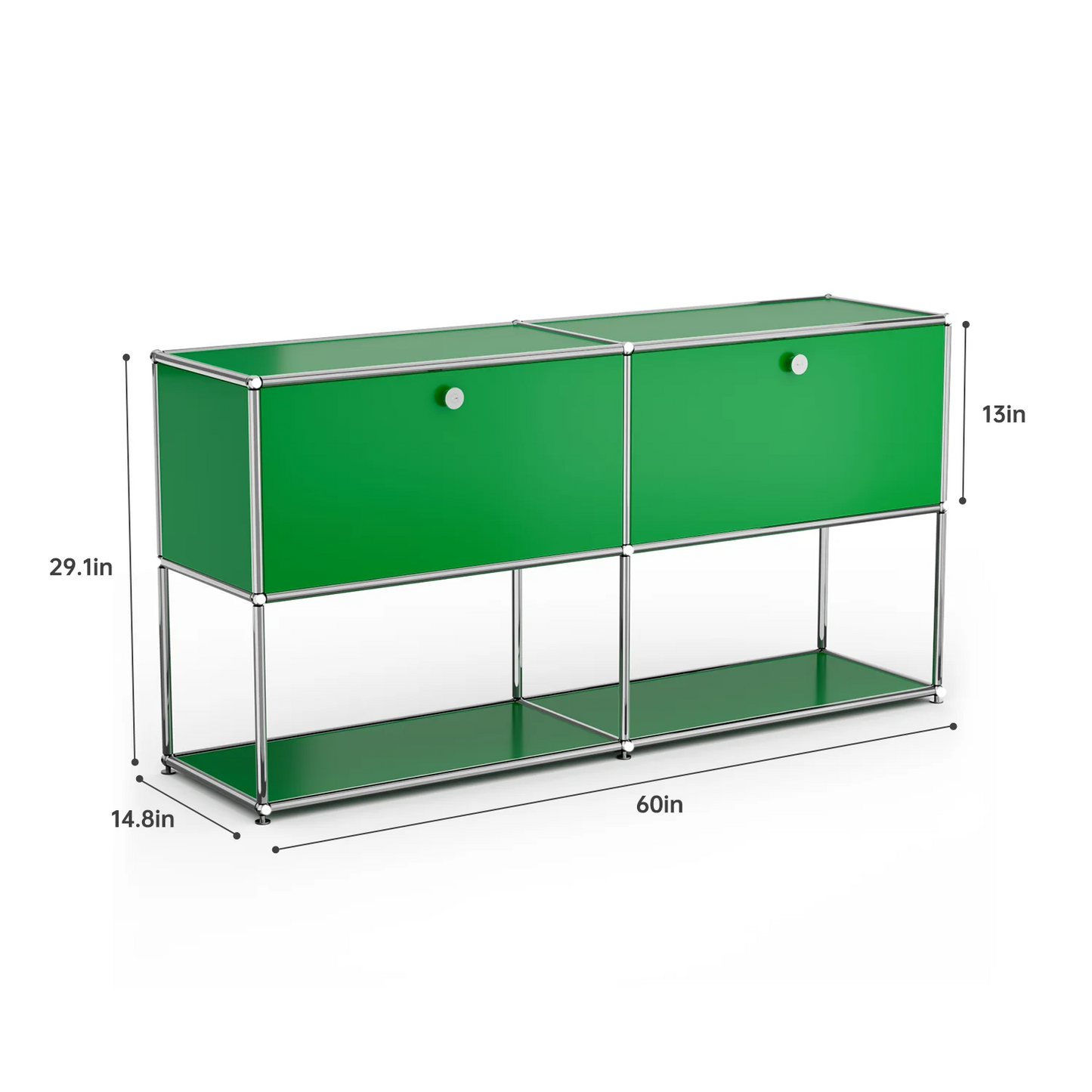Stainless Steel Storage Cabinet For Living Room And Home Office