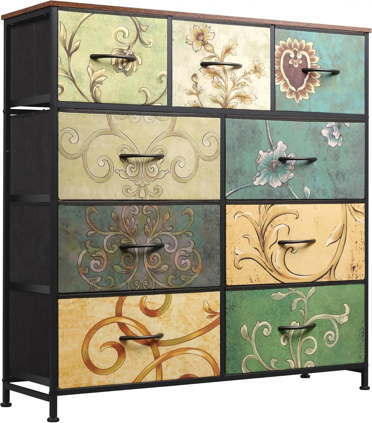 Premium Fabric Storage Cabinet With Steel Frame For Home Space