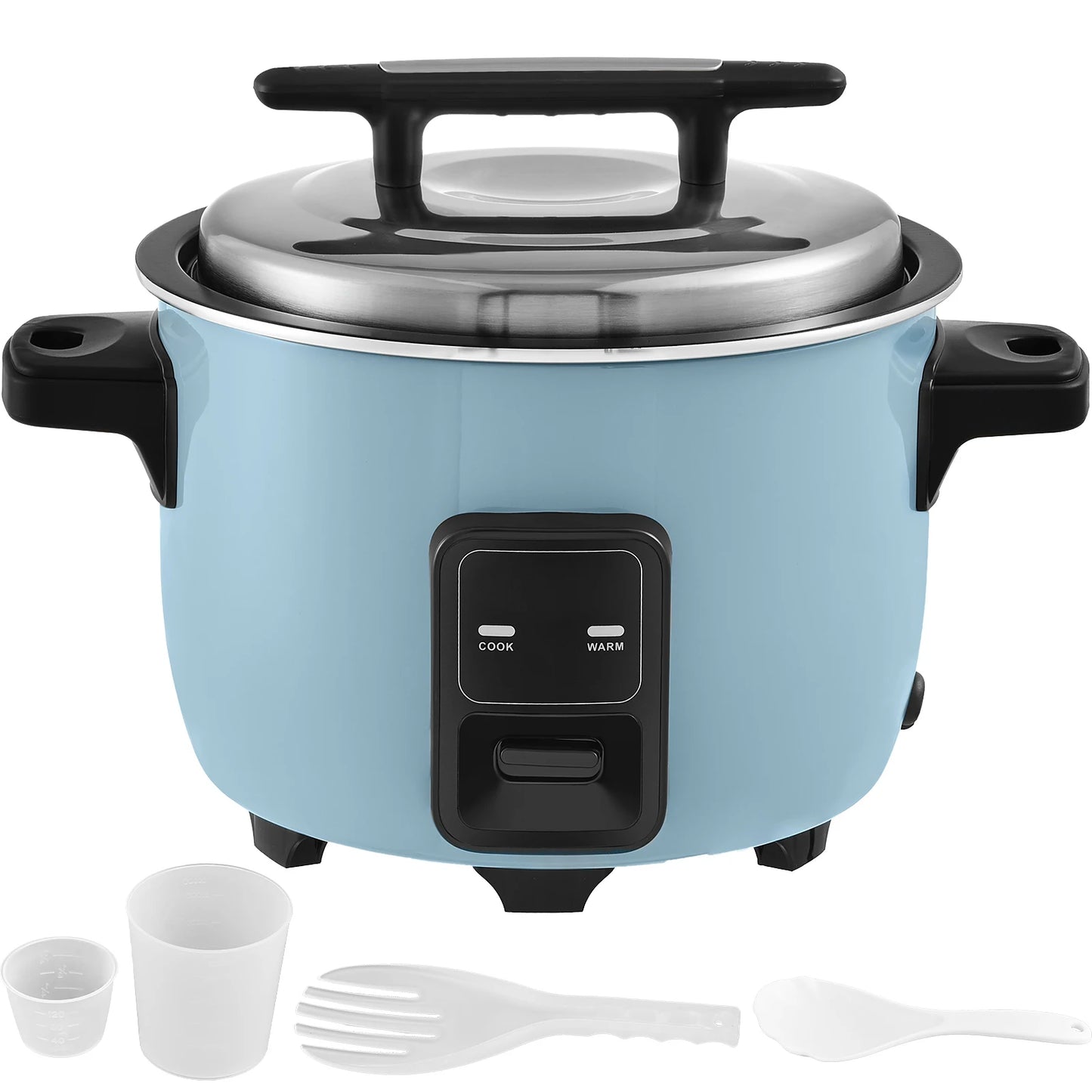 VEVOR Commercial Rice Cooker With Aluminum Nonstick Pot Keep Warm