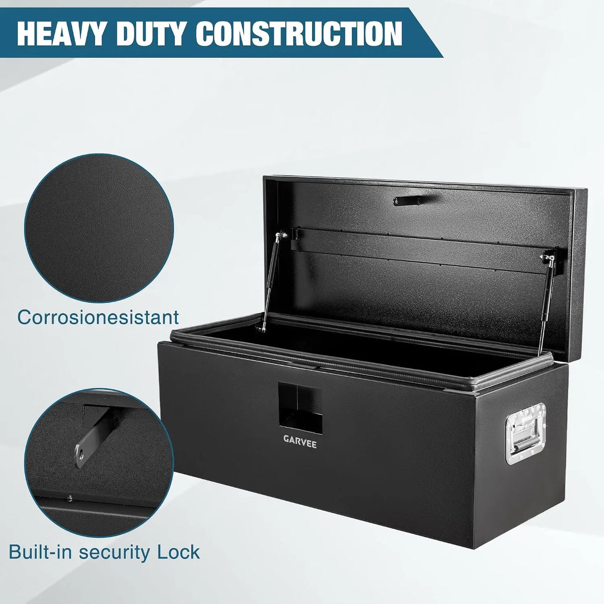 Garvee Truck Bed Tool Box Trailer Storage Organizer