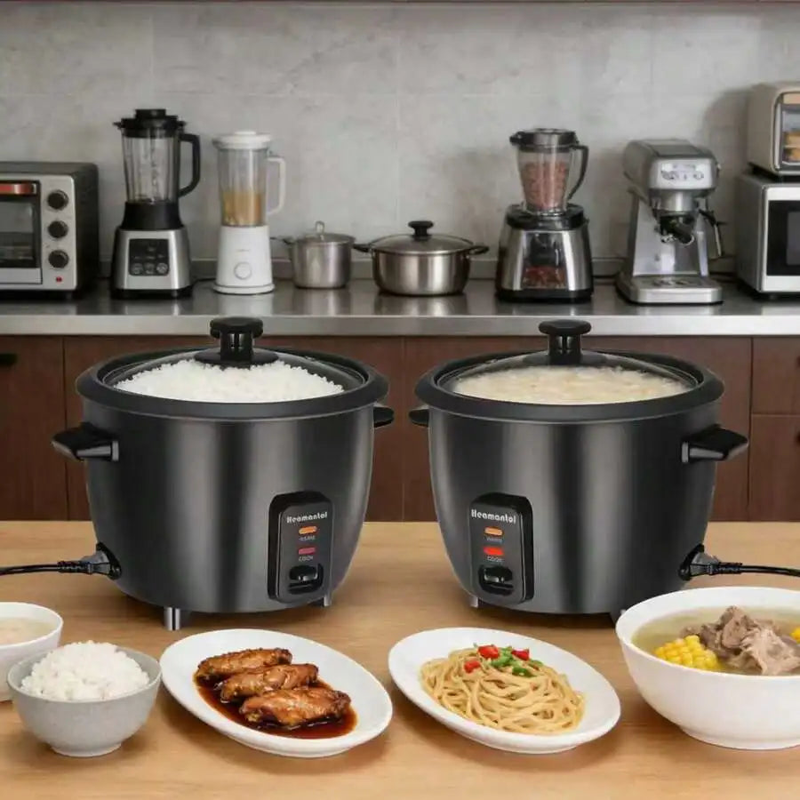 XMSJ Mini Electric Rice Cooker Stainless Steel Inner Pot