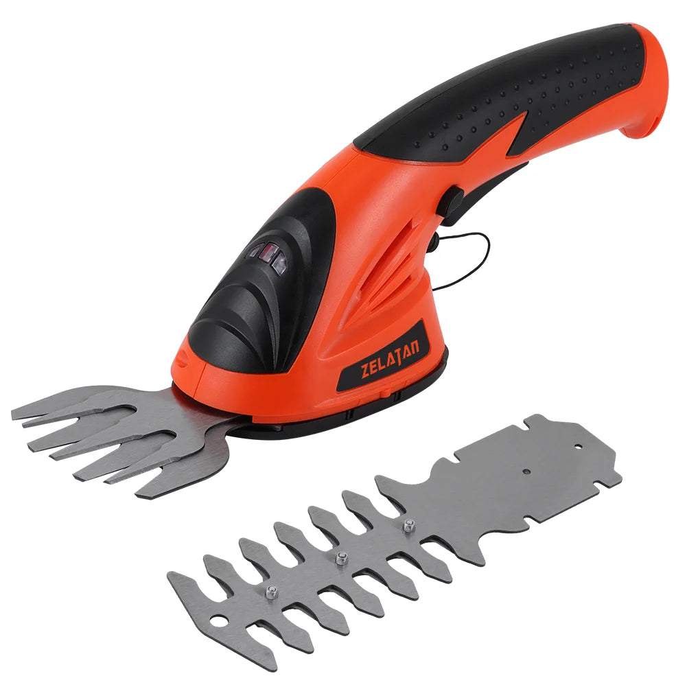 PosenPro Cordless 7.2V Pruning Shears And Hedge Trimmer Tool